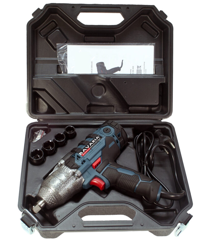 ELEKTRYCZNY KLUCZ UDAROWY 750 NM 1/2" SILNIK SZCZOTKOWY – zdjęcie 2