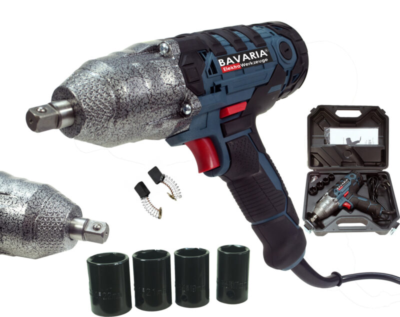 ELEKTRYCZNY KLUCZ UDAROWY 750 NM 1/2" SILNIK SZCZOTKOWY – zdjęcie 1