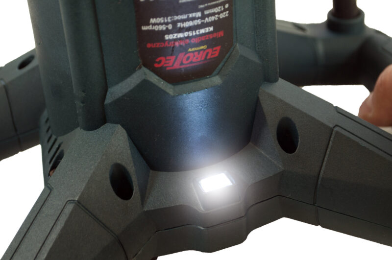 MIESZADŁO DO ZAPRAW KLEJU GIPSU FARB 2xMIESZALNIK PODŚWIETLENIE LED – zdjęcie 7