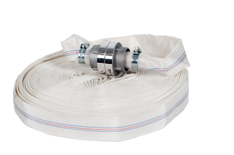 Wąż strażacki Eurotec 20 m 1" do pompy z szybkozłączkami – zdjęcie 3