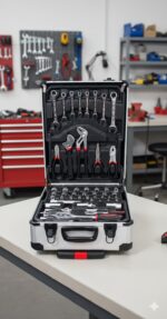 ZESTAW KLUCZY NARZĘDZI W WALIZCE 187 EL. EU-187B – miniatura 16