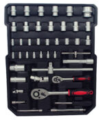 ZESTAW KLUCZY NARZĘDZI W WALIZCE 187 EL. EU-187C – miniatura 10