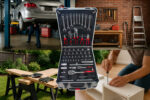 ZESTAW KLUCZY NARZĘDZI W WALIZCE 187 EL. EU-187C – miniatura 2
